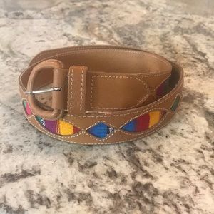 Guatemala belt, leather